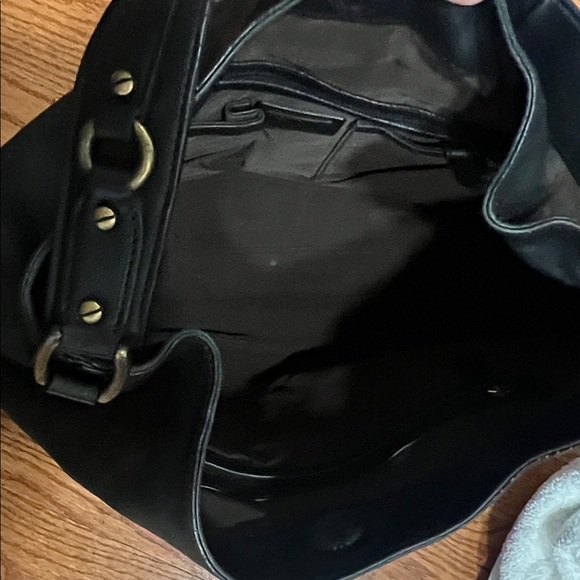 Cole Haan black leather hobo bag - Picture 7 of 9